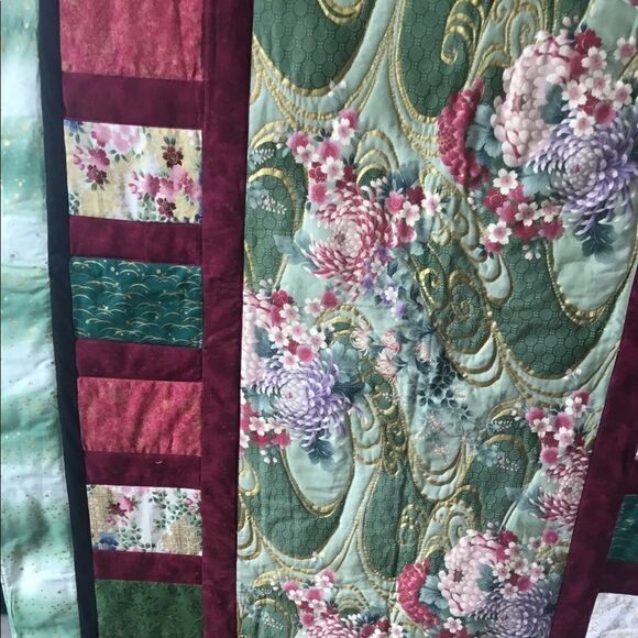 Handmade Lap Quilt. 43” x 63” - Picture 6 of 10